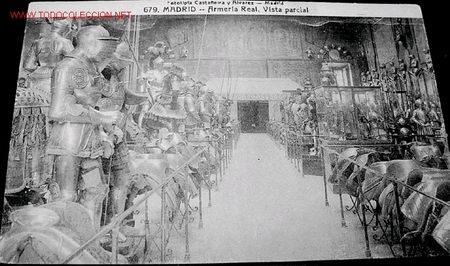 Postales: ANTIGUA POSTAL DE MADRID  - ARMERIA REAL - Foto 1
