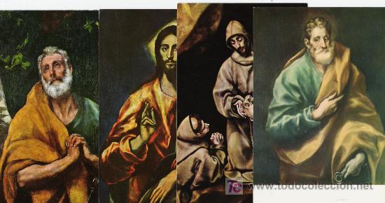Postkarten: PRECIOSO LOTE DE POSTALES DE EL GRECO LAS DE LA FOTO
