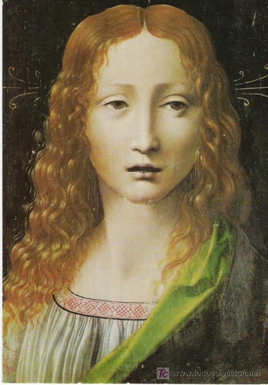 Postales: PRECIOSA POSTAL DE LEONARDO DA VINCI - Foto 1