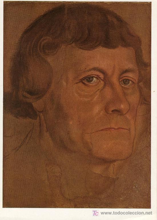 Postales: A0295 PINTURA - CRANACH -RETRATO - Foto 1