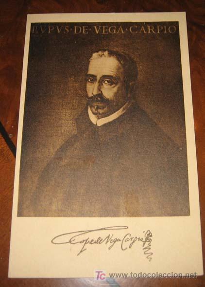 Postales: ANTIGUA POSTAL DE LOPE DE VEGA - HAUSER Y MENET