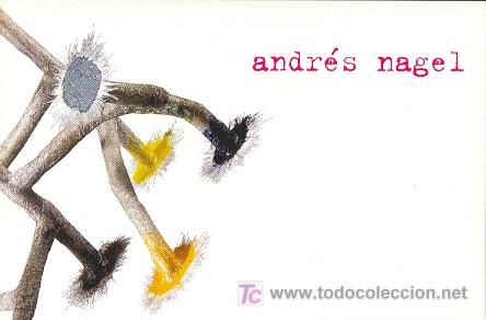Postales: ANDRES NAGEL - Promo card - Foto 1