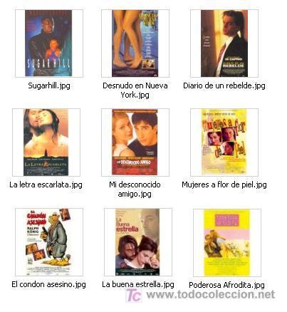 Postales: Lote 9 postales de pel&iacute;culas. - Foto 1