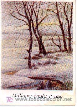 Cartoline: 7-706. Postal Pintura. Invierno. B/Lx 2704