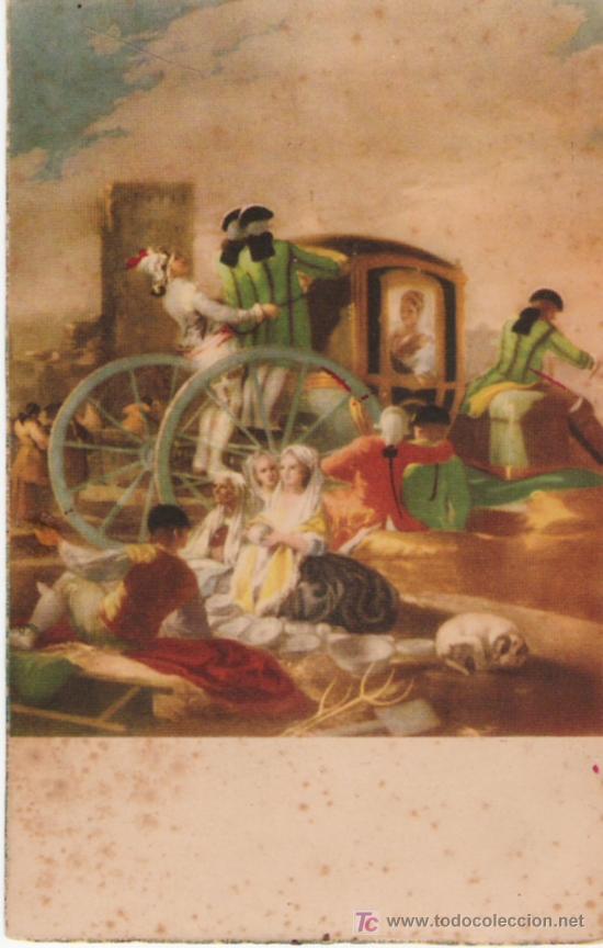 Postales: GOYA  EL CACHARRERO  EN EL PRADO - Foto 1