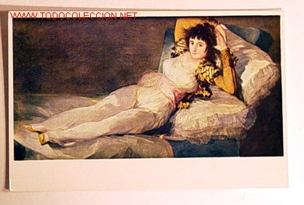 Postales: POSTAL-MUSEO DEL PRADO.MAJA VESTIDA.GOYA.No circulada.