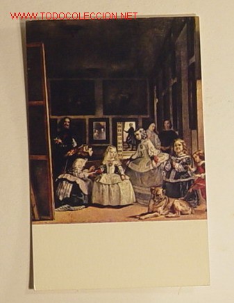 Postales: POSTAL-MUSEO DEL PRADA-LAS MENINAS.VELAZQUEZ.No circulda.