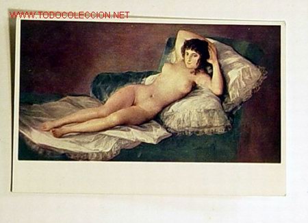 Postales: POSTAL-MUSEO DEL PRADO.MAJA DESNUDA.GOYA.No circulada.
