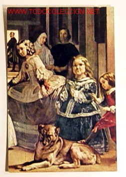 Postales: POSTAL-MUSEO DEL PRADO.LAS MENINAS(FRAGMENTO DERECHO).VELAZQUEZ.No circulada.