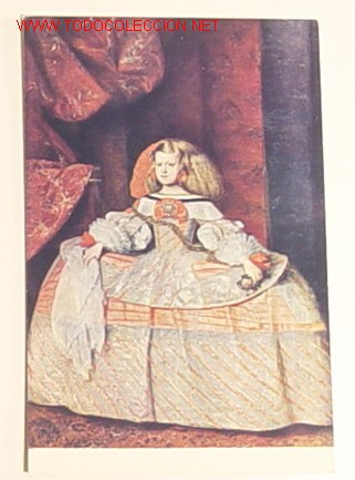 Postales: POSTAL-MUSEO DEL PRADO.LA INFANTA MARGARITA.VELAZQUEZ.No circulada.