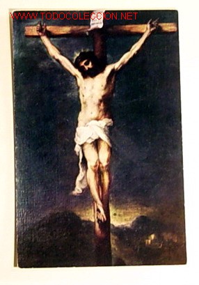 Postales: POSTAL-MUSEO DEL PRADO-CRISRO DE LA CRUZ.MURILLO.No circulada.