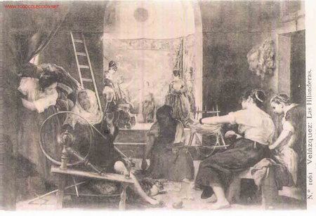 Postales: Las Hilanderas de Vel&aacute;zquez - Foto 1