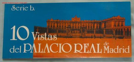 TARJETAS POSTALES PALACIO REAL DE MADRID