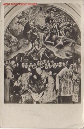 Postales: TOLEDO - ENTIERRO DEL CONDE ORGAZ. EL GRECO.- - Foto 1