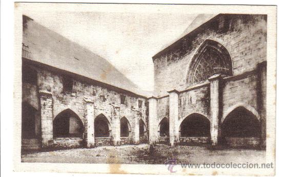 Postales: POSTAL - RONCESVALLES (NAVARRA) - CLAUSTRO DE LA COLEGIATA - SIN CIRCULAR - Foto 1