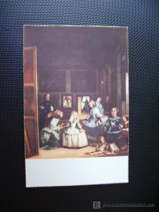 Postales: museo del prado, las meninas de velazquez