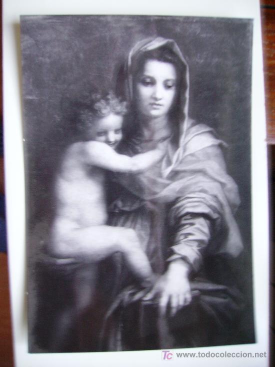 Postales: antigua postal italiana, galeria uffizi, madonna delle arpie,de a.del sarto