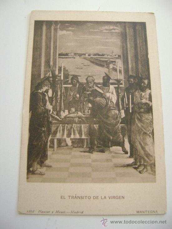 Postales: MUSEO DEL PRADO.EL TRANSITO DE LA VIRGEN.MANTEGNA.22028
