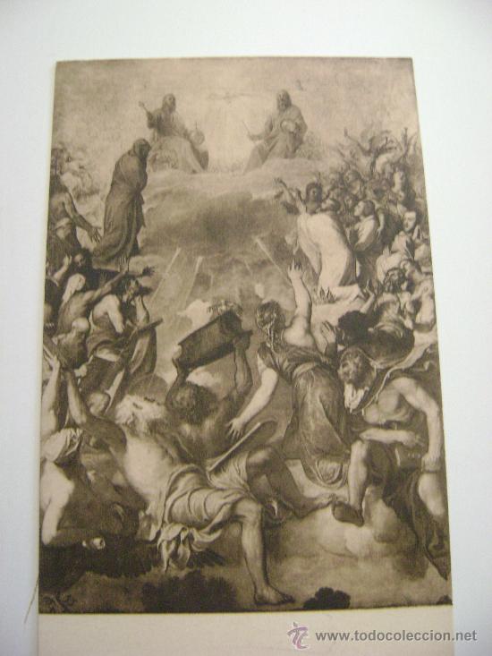 Postales: MUSEO DEL PRADO.CUADRO DE LA GLORIA.TIZIANO.22032