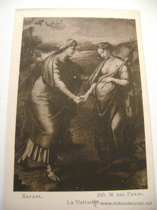 Postales: MUSEO DEL PRADO.LA VISITACION.RAFAEL.22047