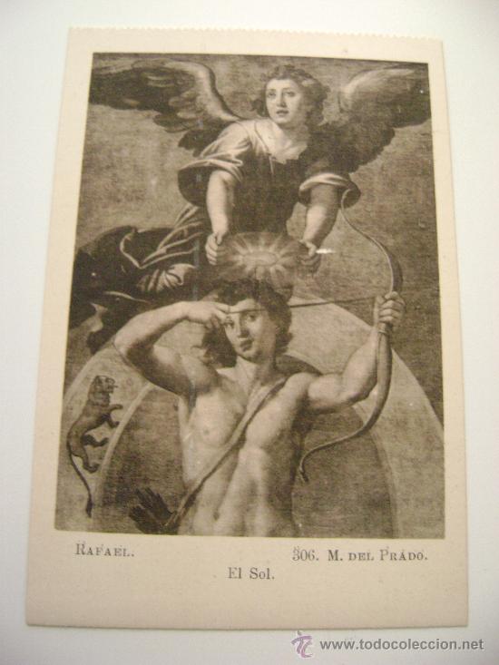 Postales: MUSEO DEL PRADO.EL SOL.RAFAEL.22050