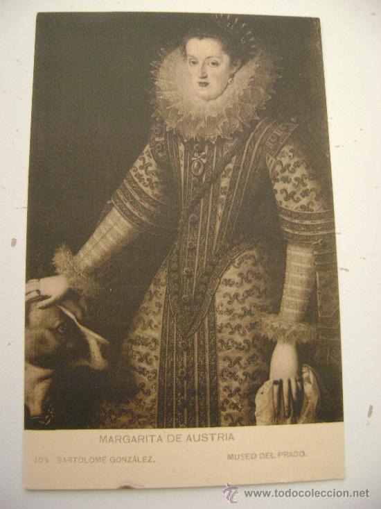 Postales: MUSEO DEL PRADO.MARGARITA DE AUSTRIA.BARTOLOME GONZALEZ.22055