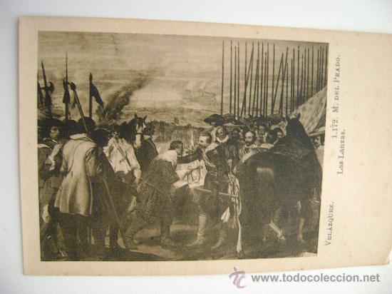 Postales: museo del prado.las lanzas.velazquez.22056