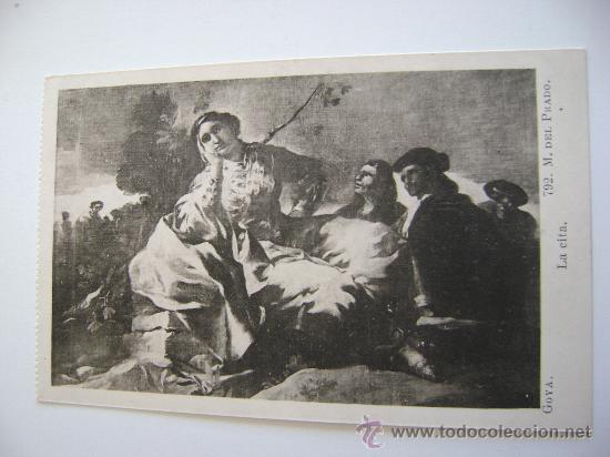 Postales: MUSEO DEL PRADO.LA CITA.GOYA.22074