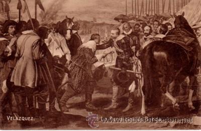 Postales: N&ordm; 2870 POSTAL LA RENDICION DE BREDA VELAZQUEZ - Foto 1