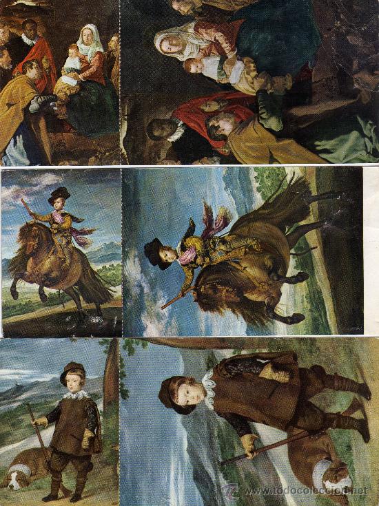 Postales: VELAZQUEZ-PEQUE&Ntilde;A COLECCION -PINTURA-9,POSTALES.VER FOTOS ADICIONALES.