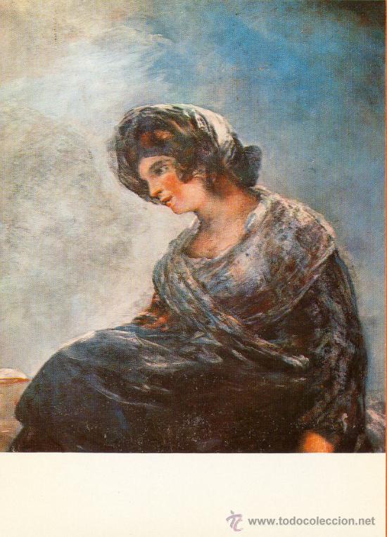 Postales: MADRID. MUSEO DEL PRADO. SIN CIRCULAR. LA LECHERA DE BURDEOS. GOYA - Foto 1