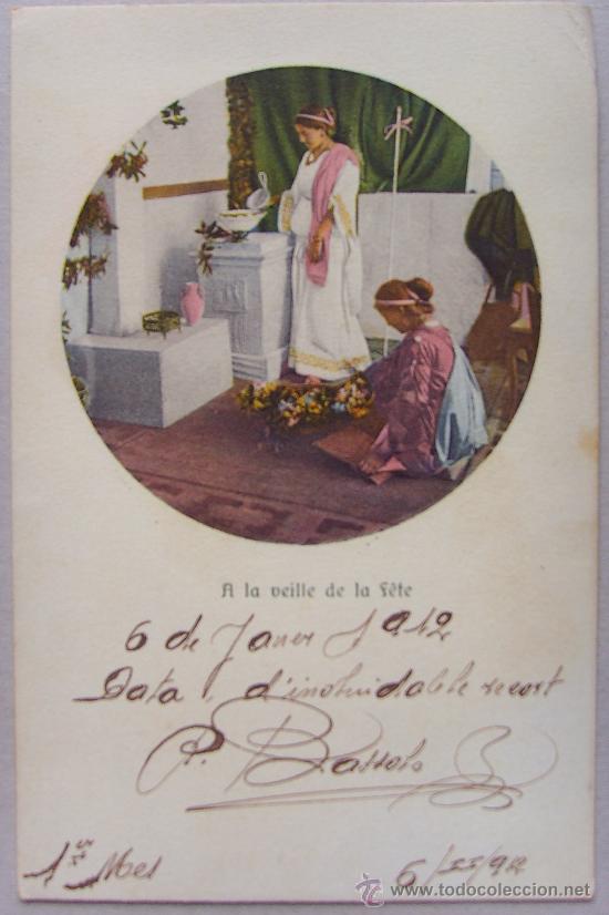 Postales: A LA VEILLE DE LA F&Ecirc;TE- - Foto 1