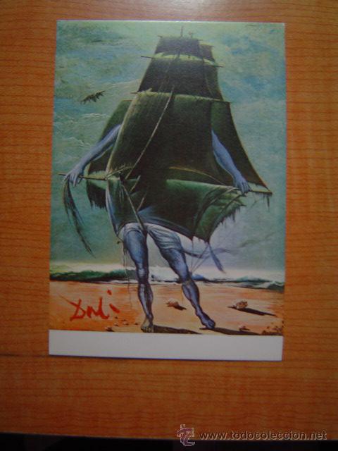 Postales: POSTAL DALI LE BATEAU 1934 - 35  SIN CIRCULAR - Foto 1