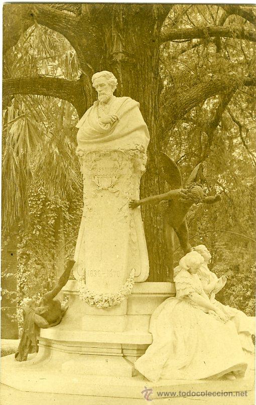 Postales: POSTAL FOTOGRAFICA MONUMENTO A BECQUER