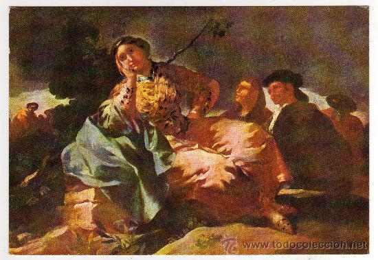 Cartoline: TARJETA POSTAL - COLECCI&Oacute;N SAVIR N&ordm; 48 - GOYA - LA CITA.