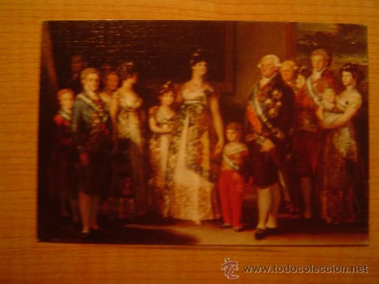 Postales: POSTAL LA FAMILIA DE CARLOS IV GOYA MUSEO DEL PRADO SIN CIRCULAR