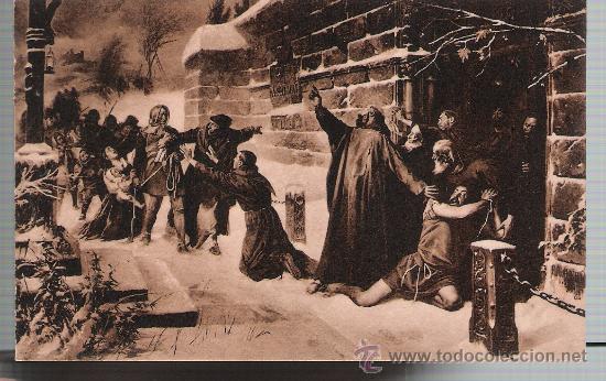 Postales: J. Amerigo.- El Derecho de Asilo. - Foto 1