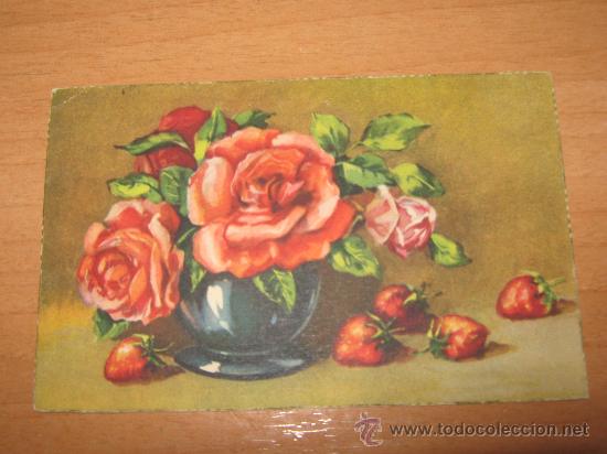 Cartes Postales: BONITA POSTAL TEMATICA  FLORES