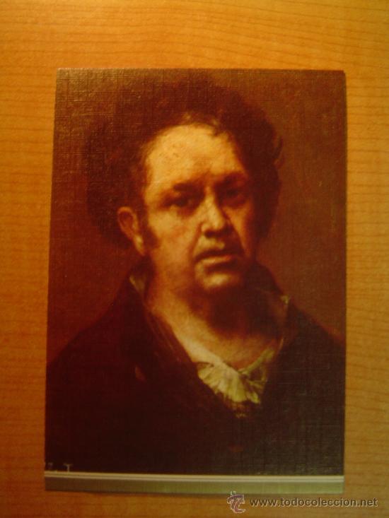 Postales: POSTAL GOYA 1746 - 1828 AUTORETRATO MUSEO DEL PRADO 723 SIN CIRCULAR