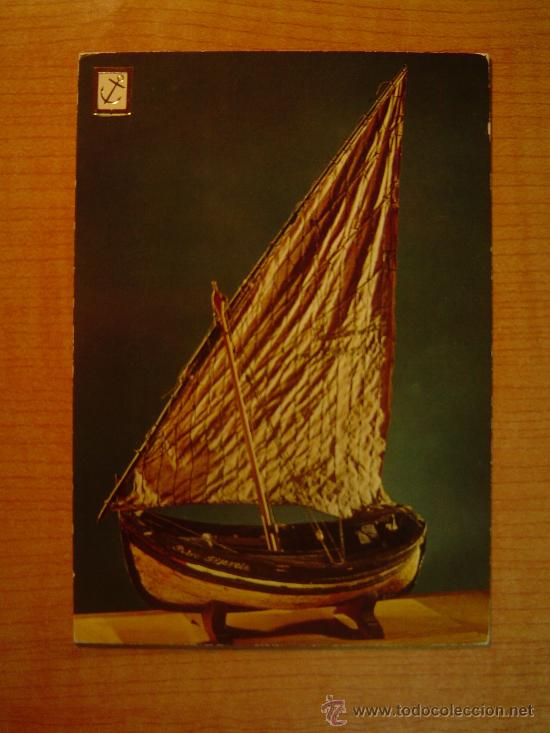 Postcards: POSTAL MUSEO MARITIMO DE A EXCMA. DIPUTACION PROVINCIAL DE BARCELONA BARCA DE PESCA PEDRO FIGUEROLA