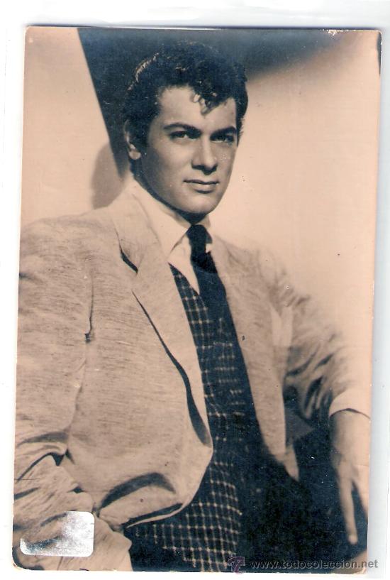 Postcards: TARJETA POSTAL. ACTOR TONY CURTIS. 2544