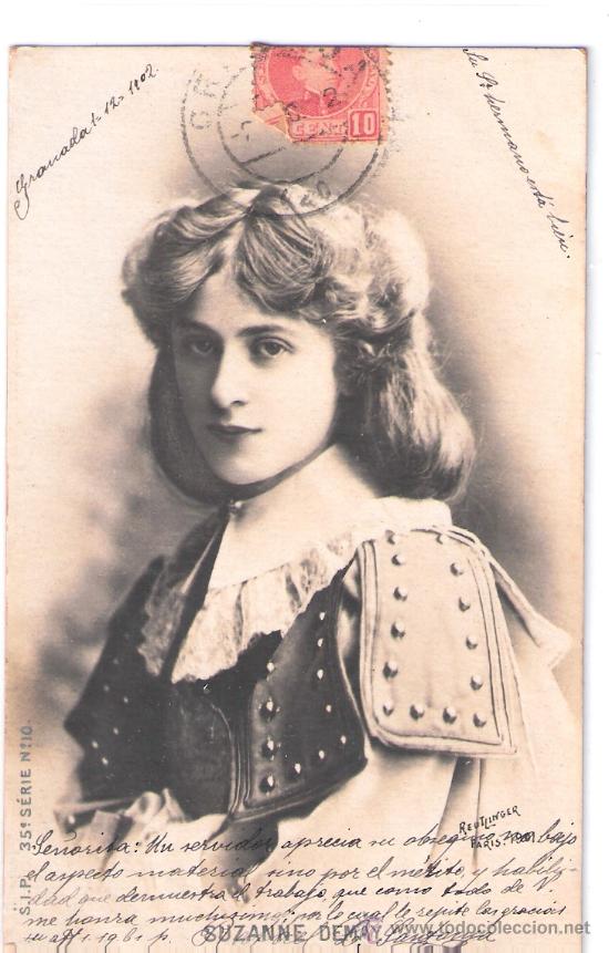 Postais: TARJETA POSTAL. ACTRIZ SUZANNE DEMAY