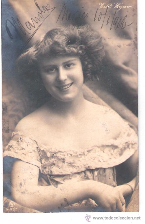 Postais: TARJETA POSTAL. ACTRIZ VIOLET WEGNER