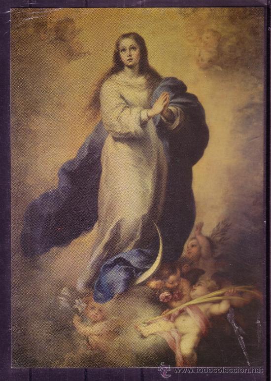 Postales: LA CONCEPCION DEL ESCORIAL - MURILLO - MUSEO DEL PRADO
