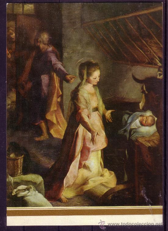Postales: MUSEO DEL PRADO - BAROCCI - EL NACIMIENTO - N&ordm; 180