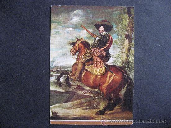 Postales: VELAZQUEZ,DON GASPAR DE GUZMAN,CONDE-DUQUE DE OLIVARES.CIRCULADA.