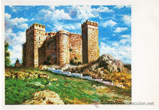 Postales: TARJETA POSTAL DEL CASTILLO DE CORTEGANA - HUELVA - Foto 1