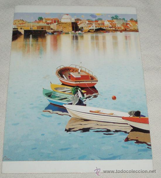 Postales: postal con una pintura de rold&aacute;n pintor cordobes