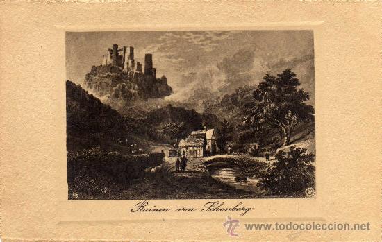 Postales: RUINAS DE ARNOLD SCHONBERG ESCRITA SIN CIRCULAR - Foto 1