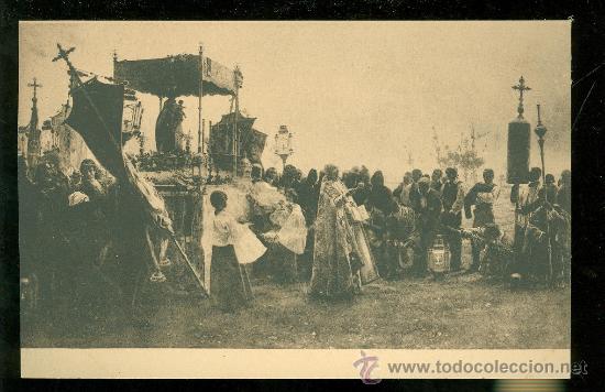 Postales: TARJETA POSTAL DE S. VINIEGRA. LA BENDICION DE LOS CAMPOS. MUSEO DE ARTE MODERNO.
